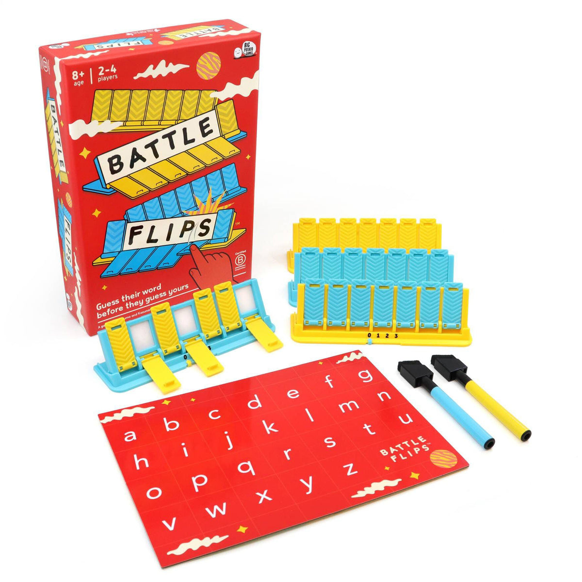 Battle Flips - A Word Game for Two Players