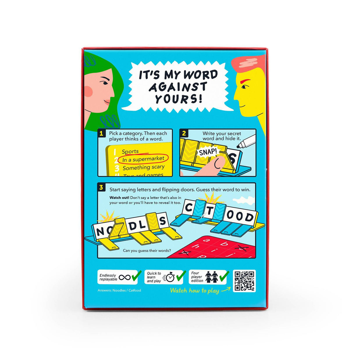 Battle Flips - A Word Game for Two Players