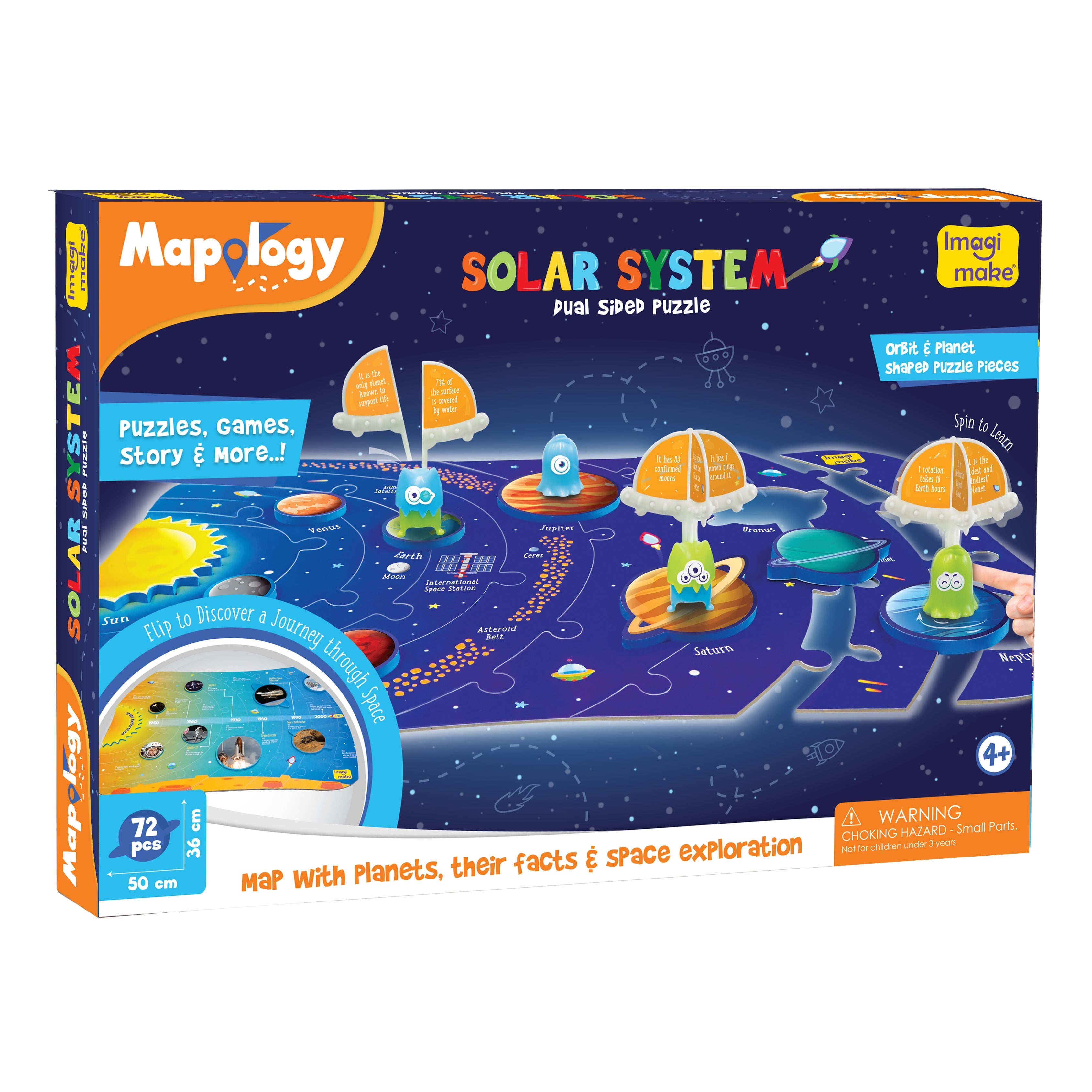 Imagimake Mapology Solar System Puzzle