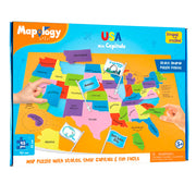 Imagimake Mapology USA with Capitals Puzzle