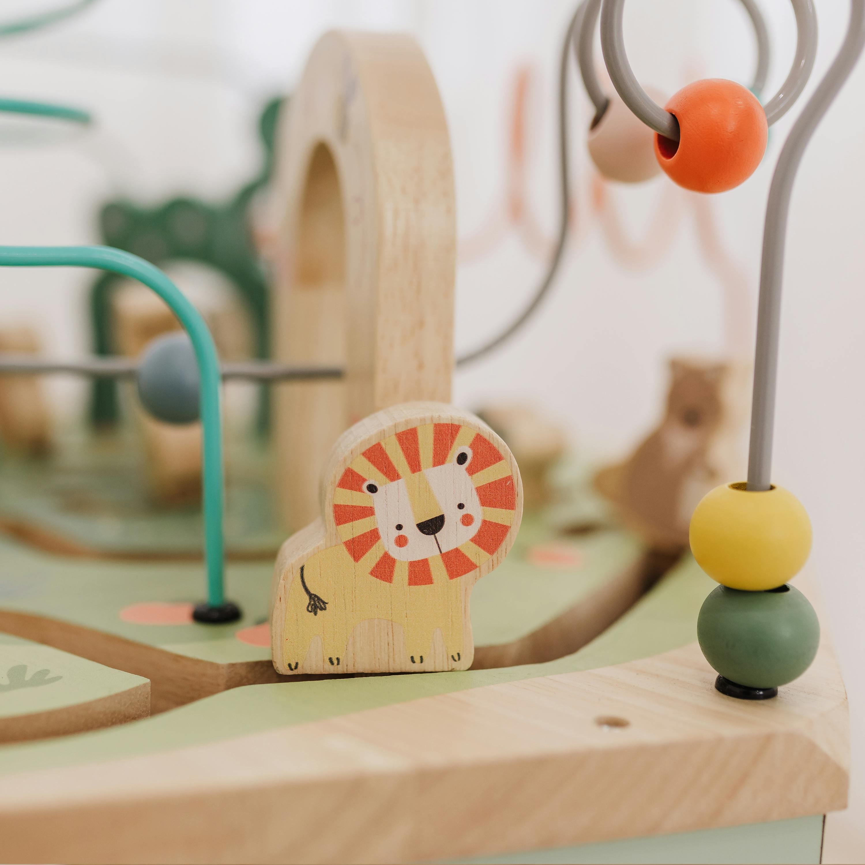 Bubble 7-in-1 Wooden Activity Centre