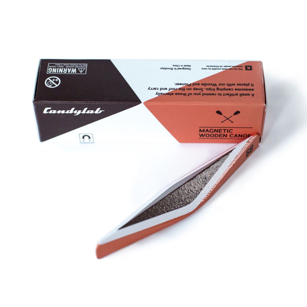 Magnetic Wooden Canoe
