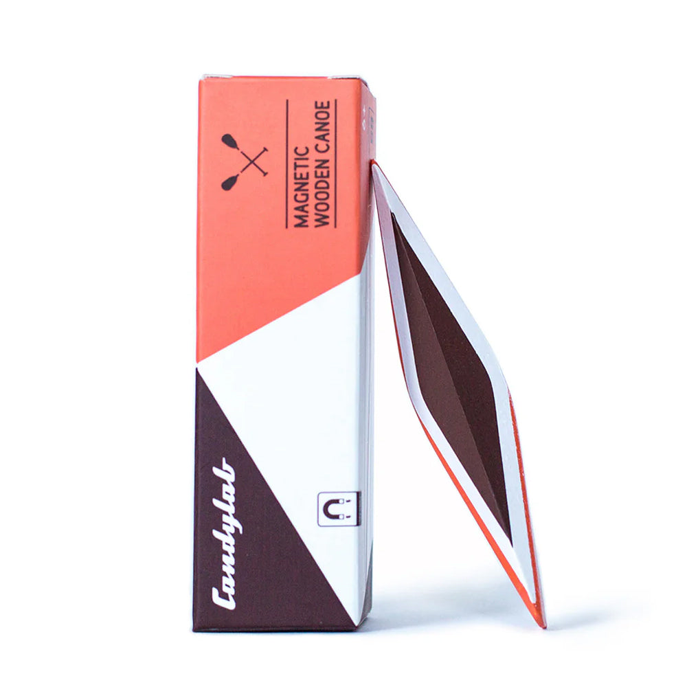 Magnetic Wooden Canoe