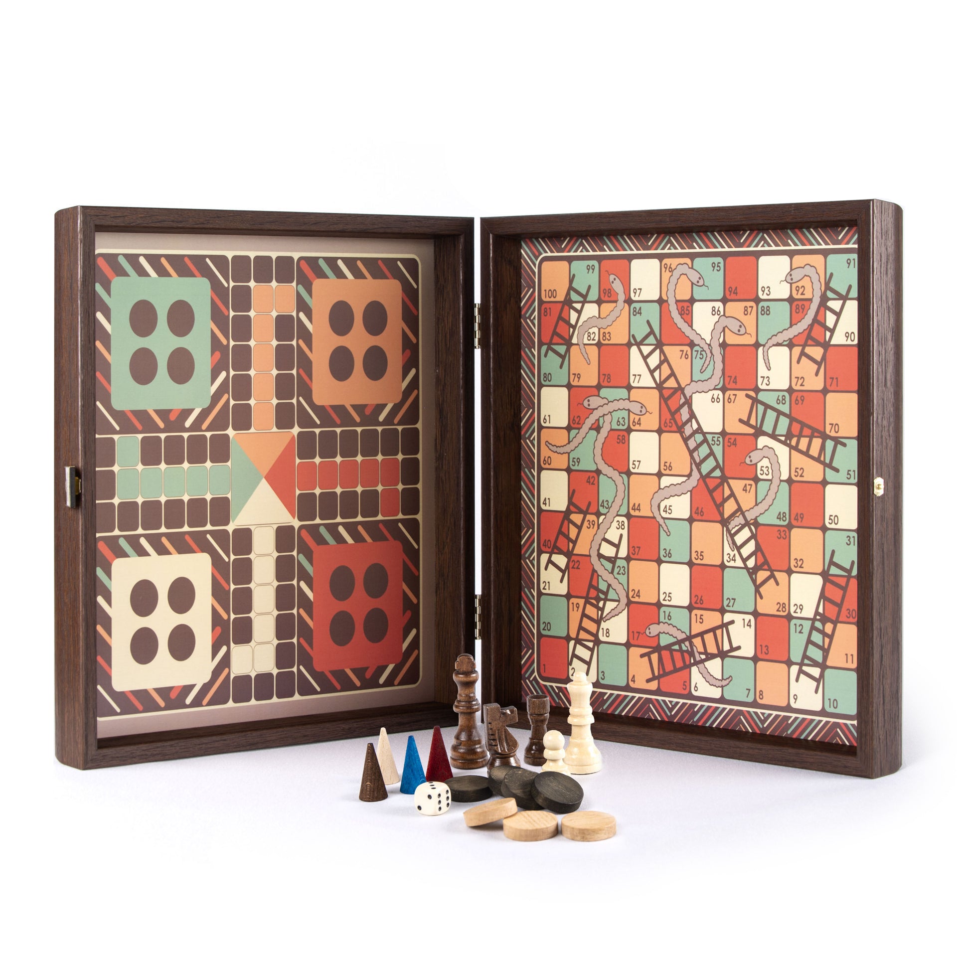 Vintage Style - 4 in 1 Combo Game