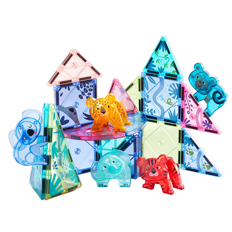 Colorful Magnetic Tiles: Wonderful Forest [ 40P ]