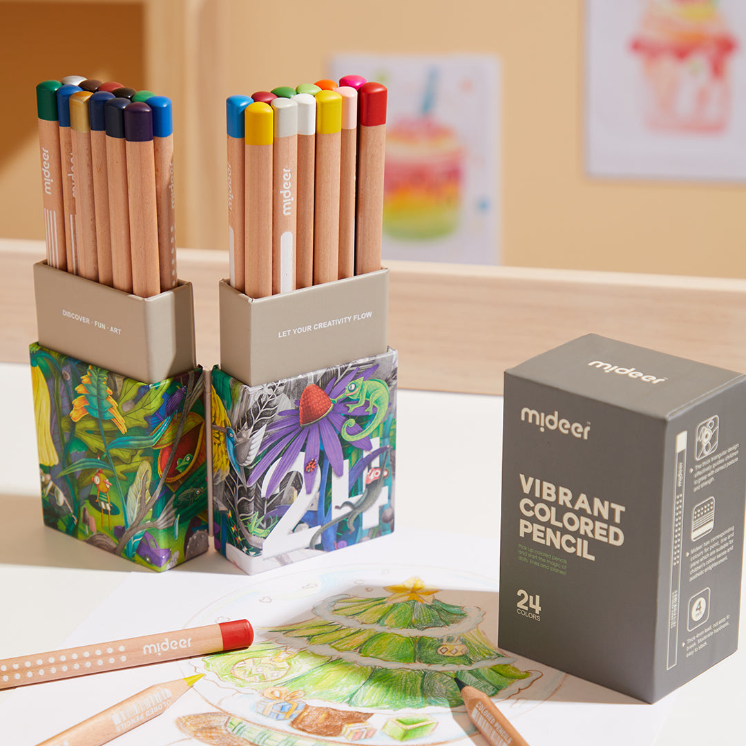 Vibrant Oil-based Coloured Pencil