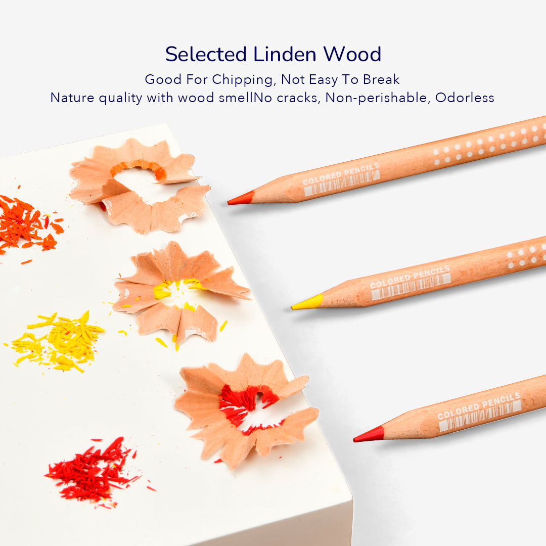 Vibrant Oil-based Coloured Pencil