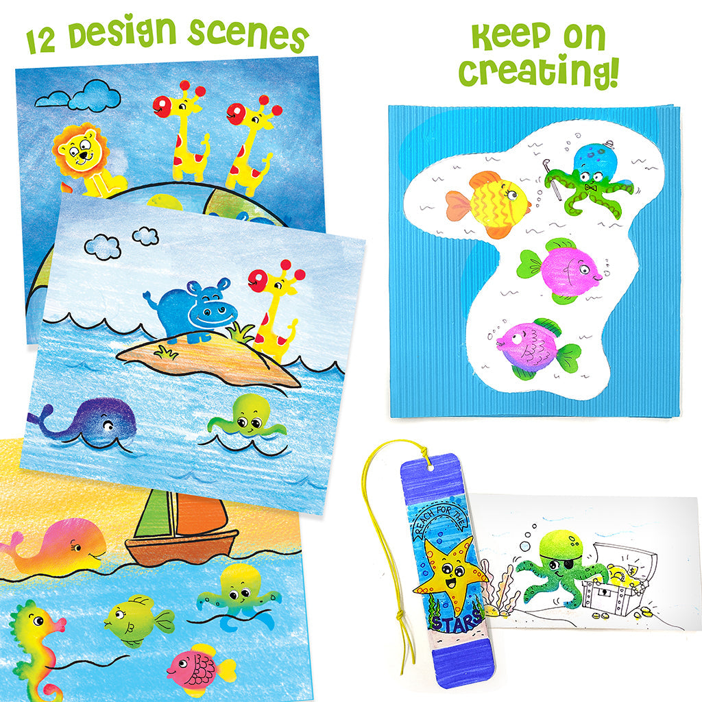 Imagimake Stamp Art - Animal Kingdom