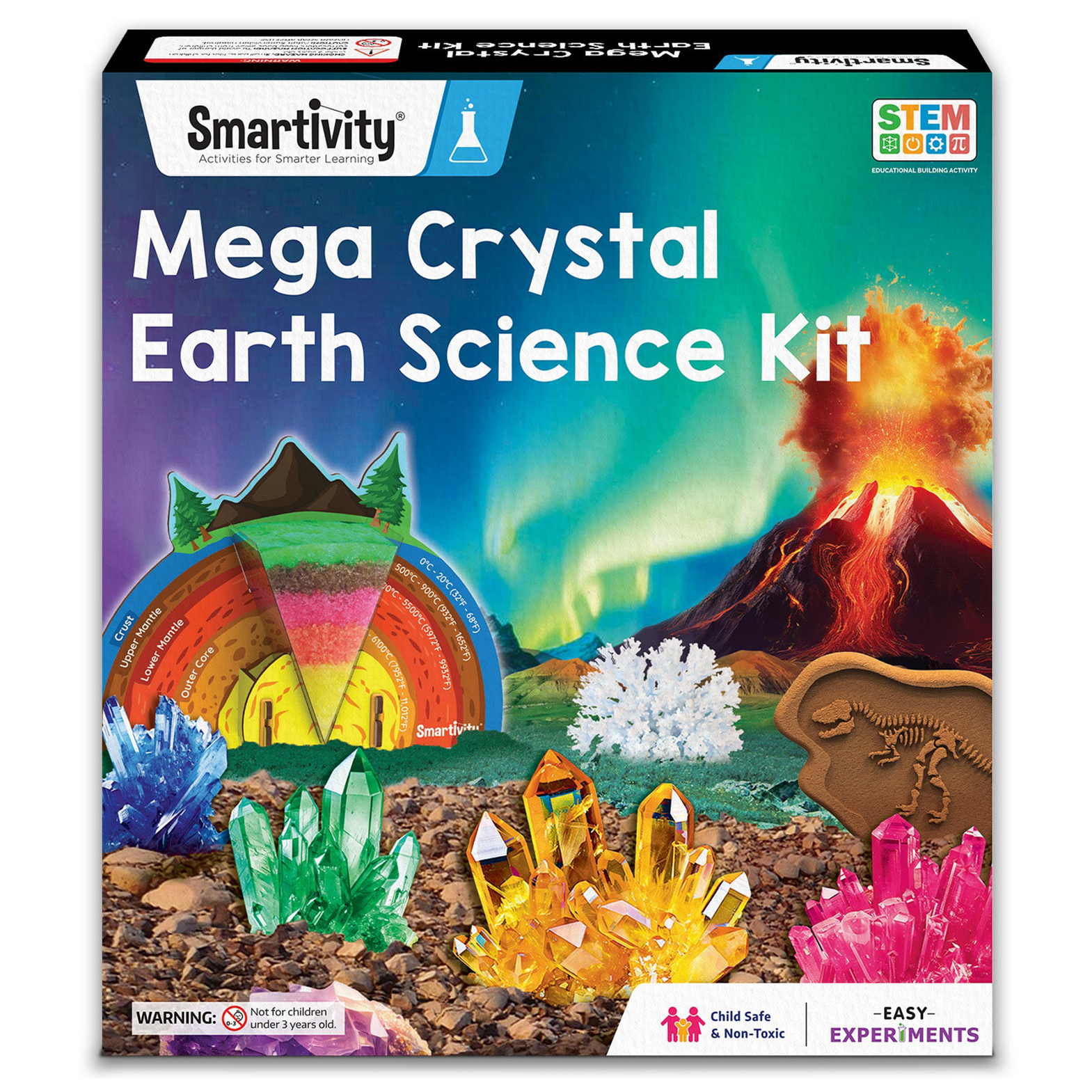Smartivity Mega Crystal Earth Science Kit DIY Science Experiments