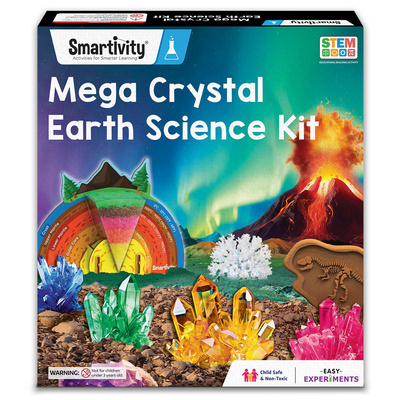Smartivity Mega Crystal Earth Science Kit DIY Science Experiments
