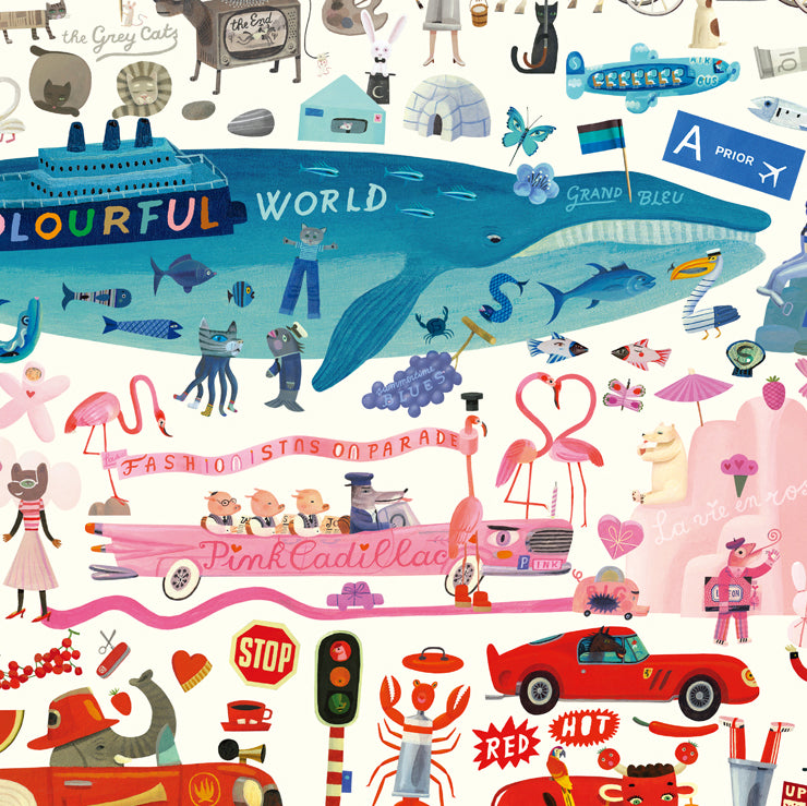 Artist Puzzle: Colourful World 1000P