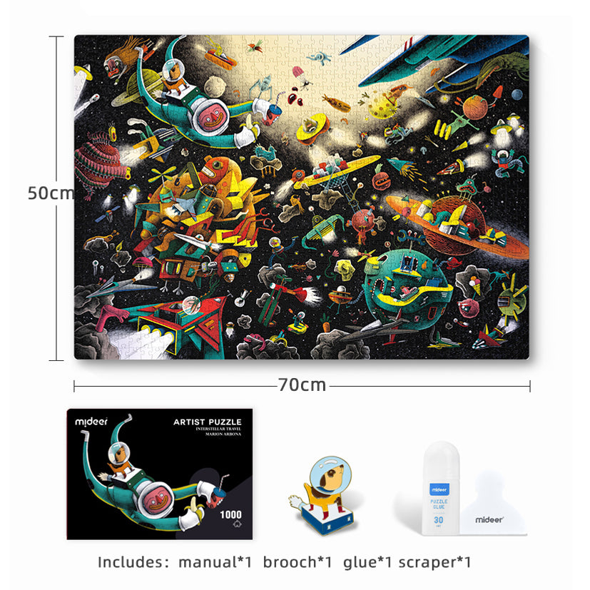 Artist Puzzle: Space Travel 1000P