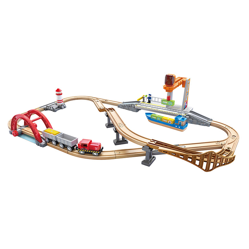 Sea & Rail Cargo Transportation Set