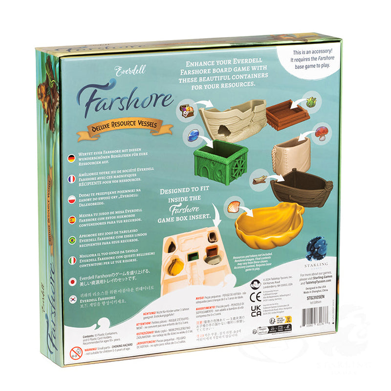 Everdell Farshore Deluxe Resource Vessels