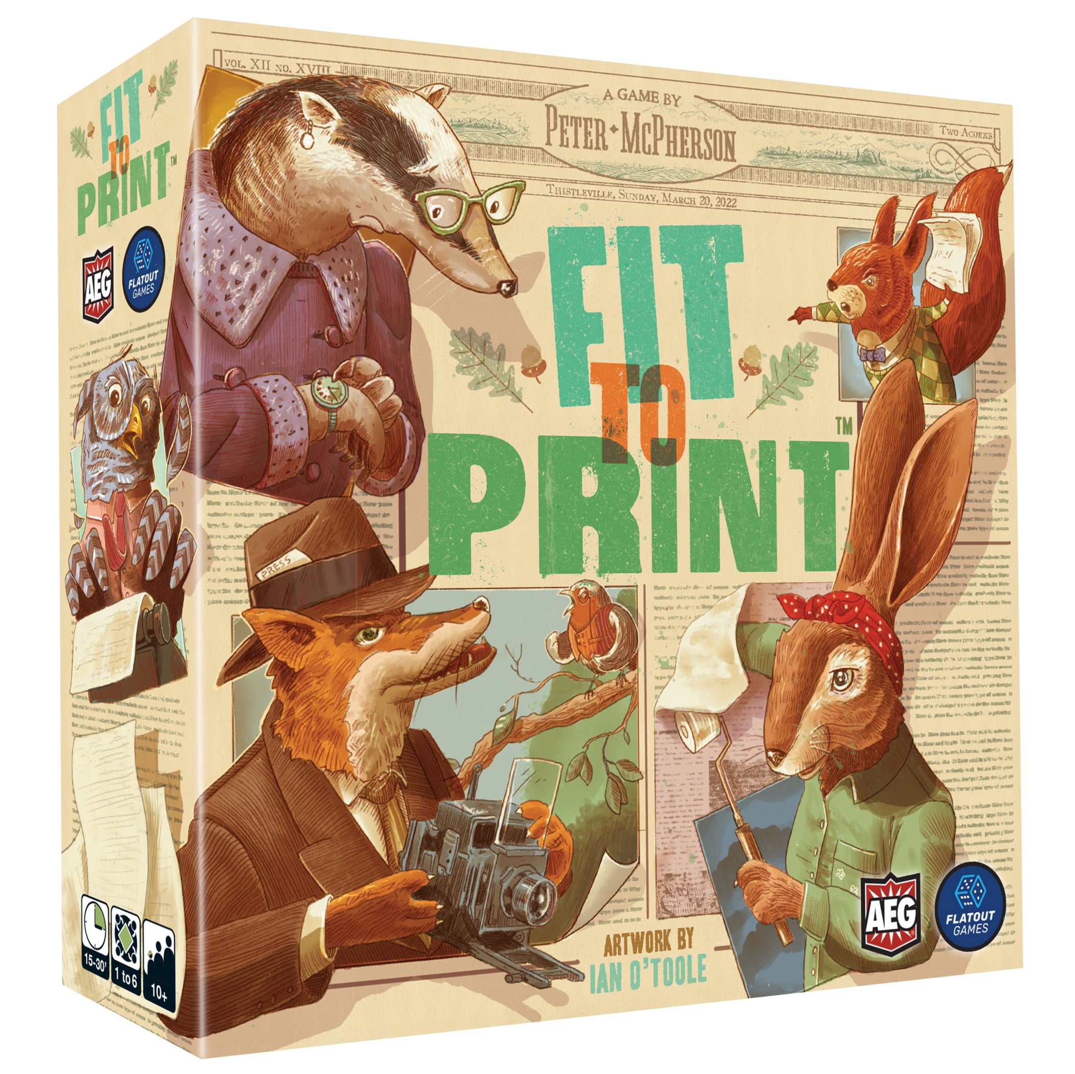 Fit to Print A puzzly tilelaying game — TOYTAG