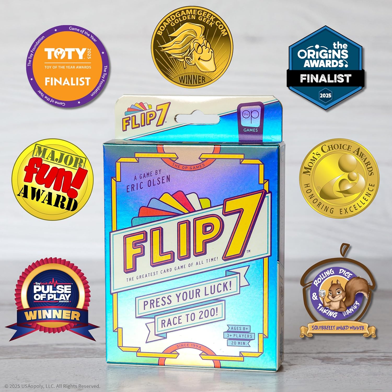 Flip 7 - The Ultimate Blend of Press Your Luck and Strategy, Addictive Card Game