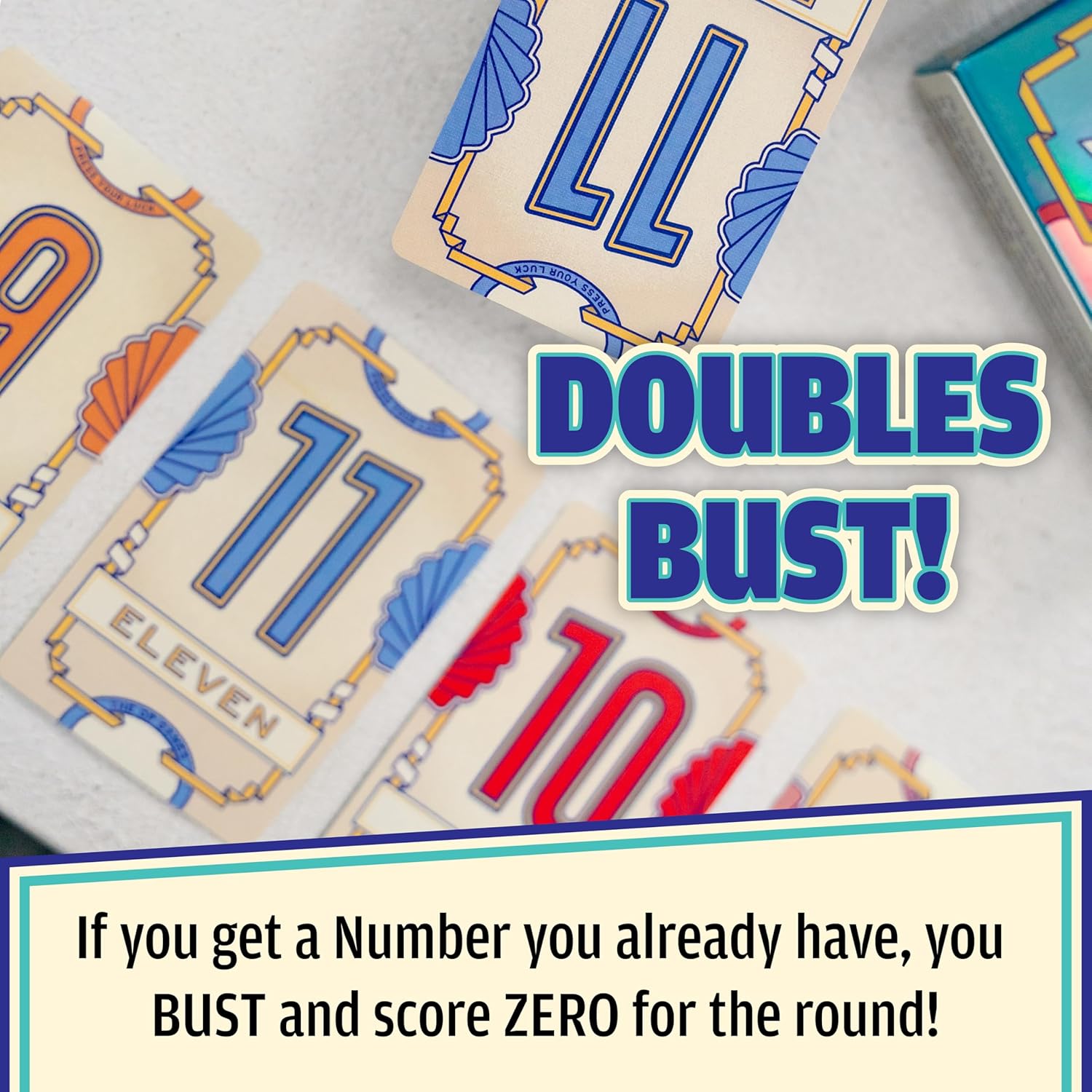 Flip 7 - The Ultimate Blend of Press Your Luck and Strategy, Addictive Card Game