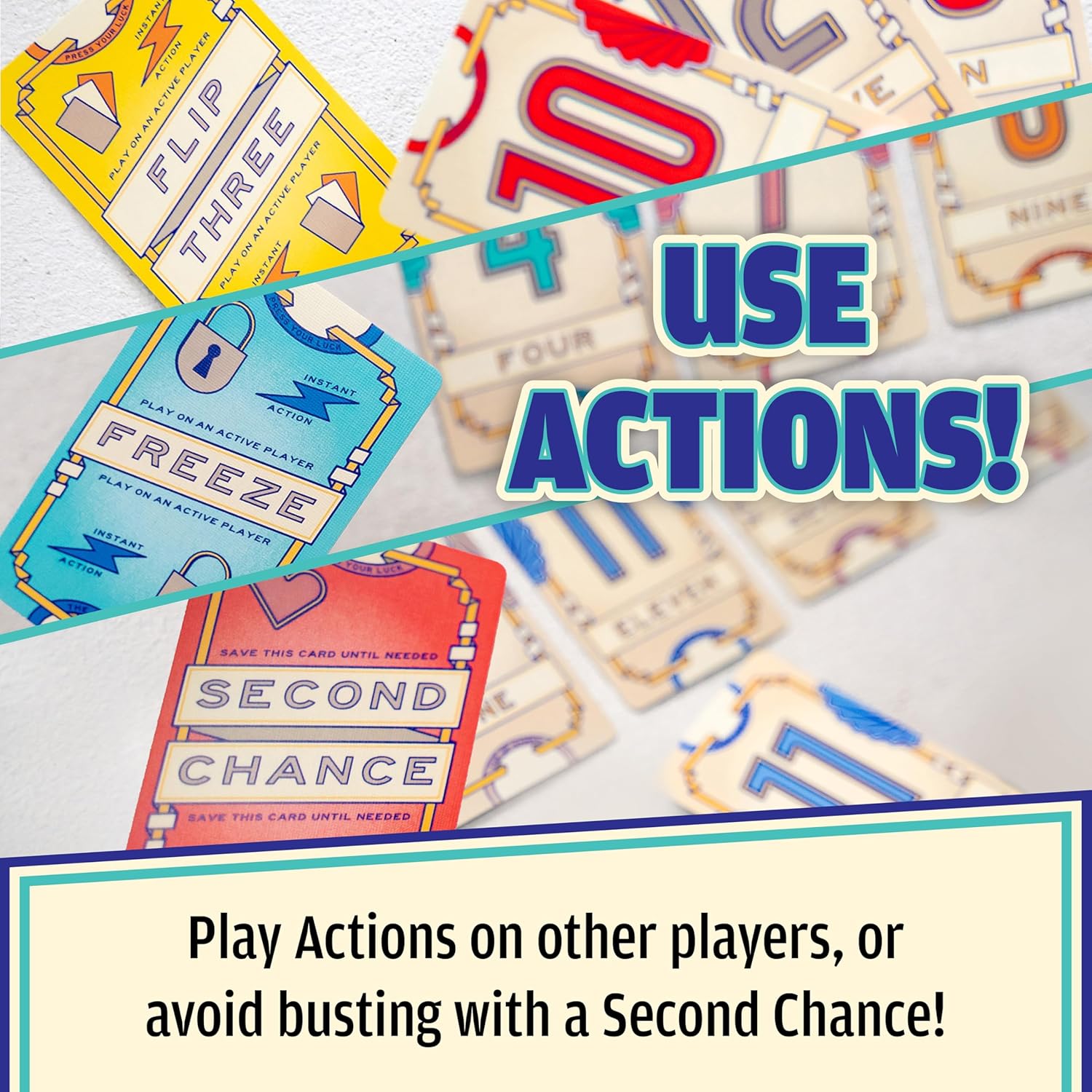 Flip 7 - The Ultimate Blend of Press Your Luck and Strategy, Addictive Card Game