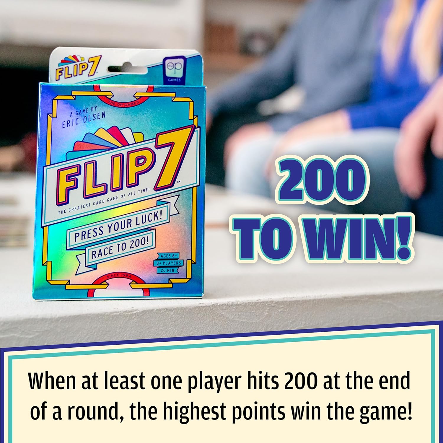 Flip 7 - The Ultimate Blend of Press Your Luck and Strategy, Addictive Card Game