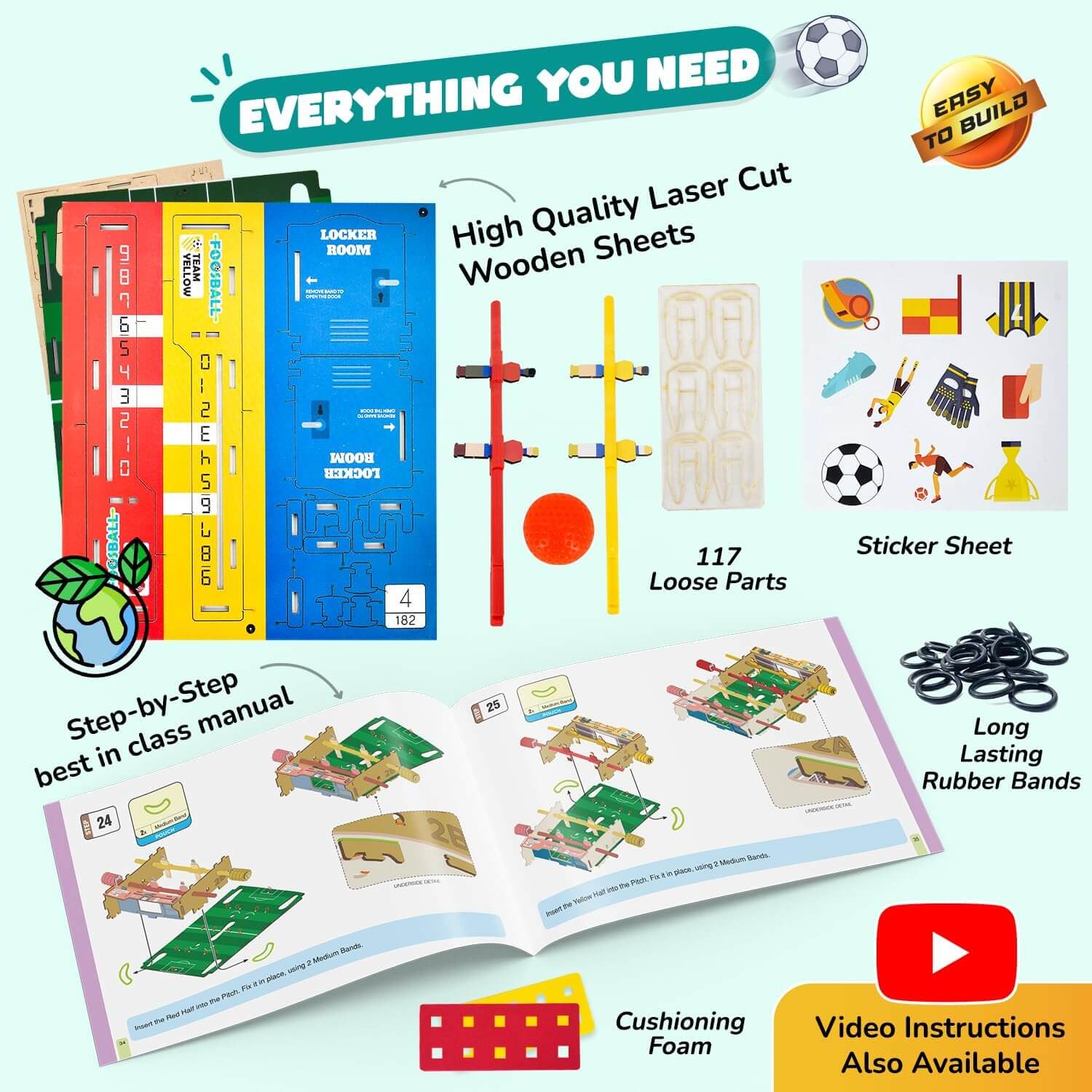 Smartivity Foosball DIY STEAM Construction Game