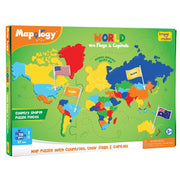 Imagimake Mapology World with Flags & Capitals