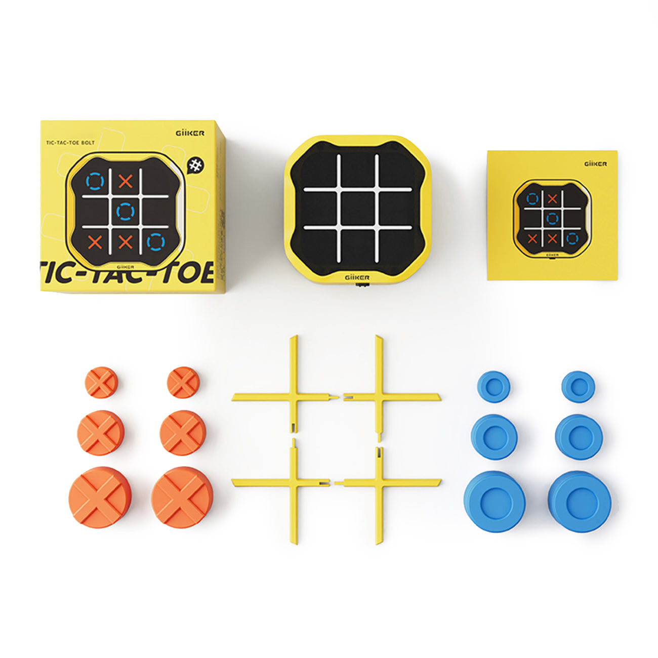 GiiKER 3-in-1  Tic Tac Toe Bolt Handheld Puzzle Game Console