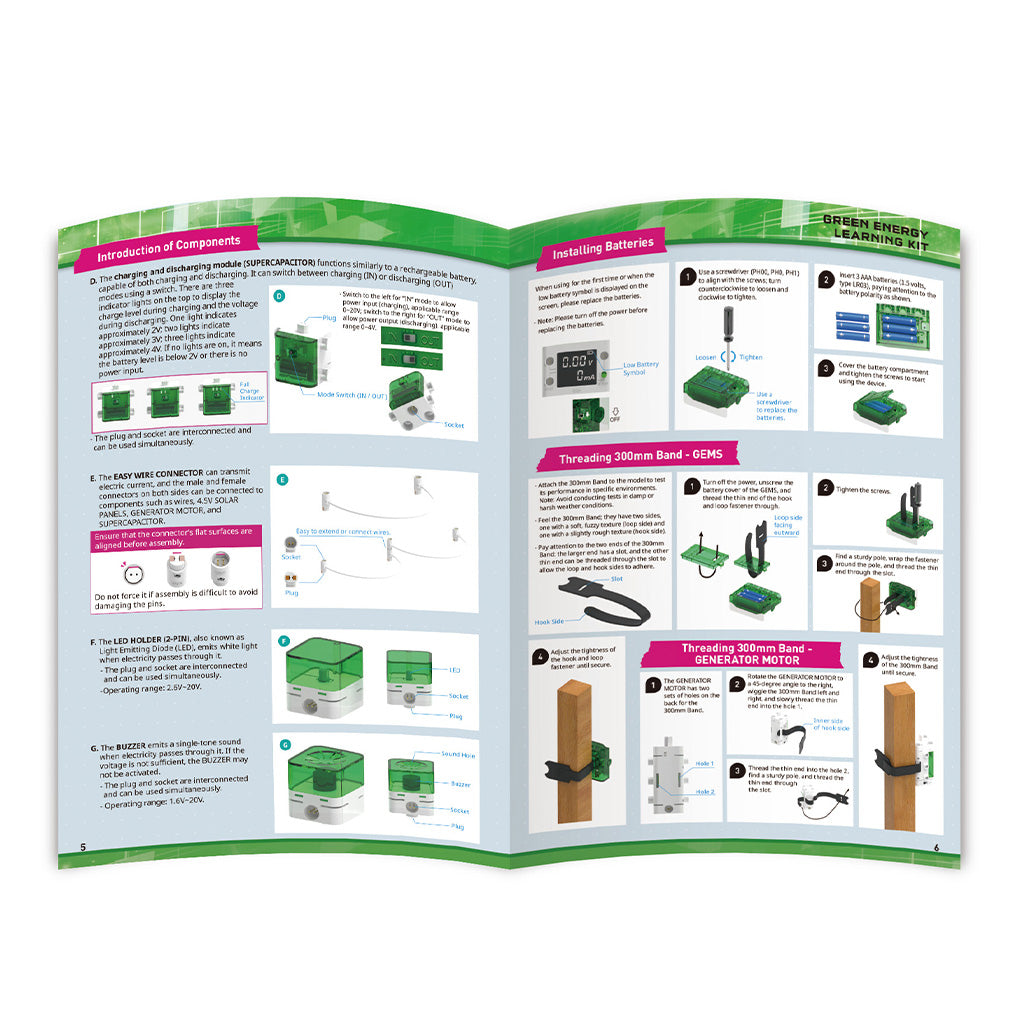 Gigo Teaching Aid - Green Energy Learning Kit