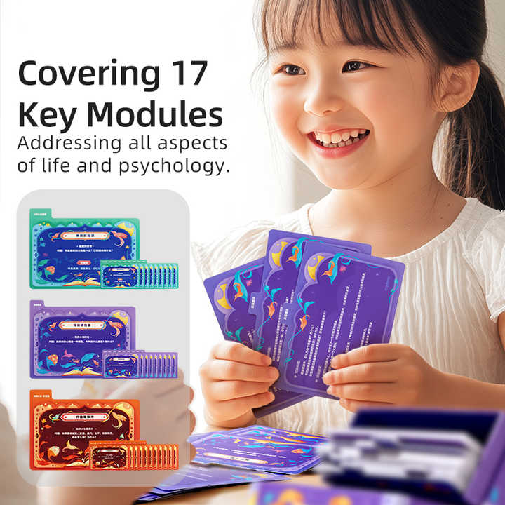 Parent child Bond Kit < 亲子沟通锦囊 >  A Communication Tips Interactive Game Card