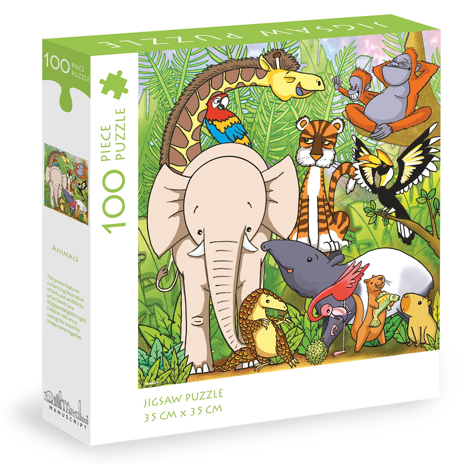Animals a 100 Pieces Jigsaw Puzzle