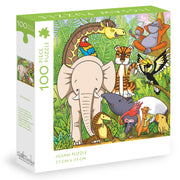 Animals a 100 Pieces Jigsaw Puzzle