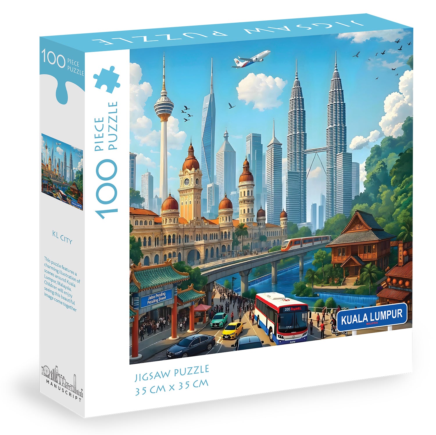 KL City a 100 Pieces Jigsaw Puzzle