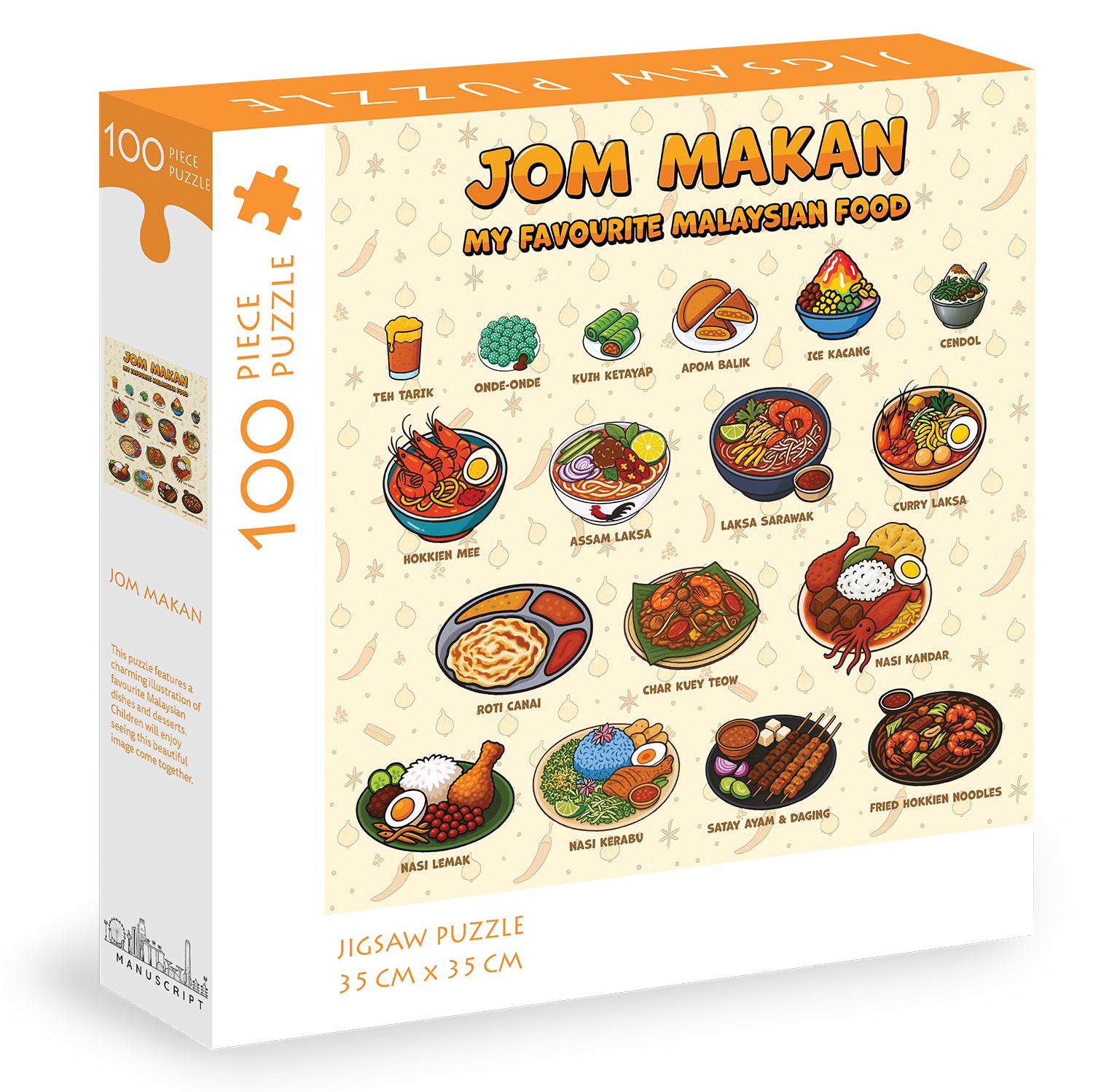 Jom Makan a 100 Pieces Jigsaw Puzzle