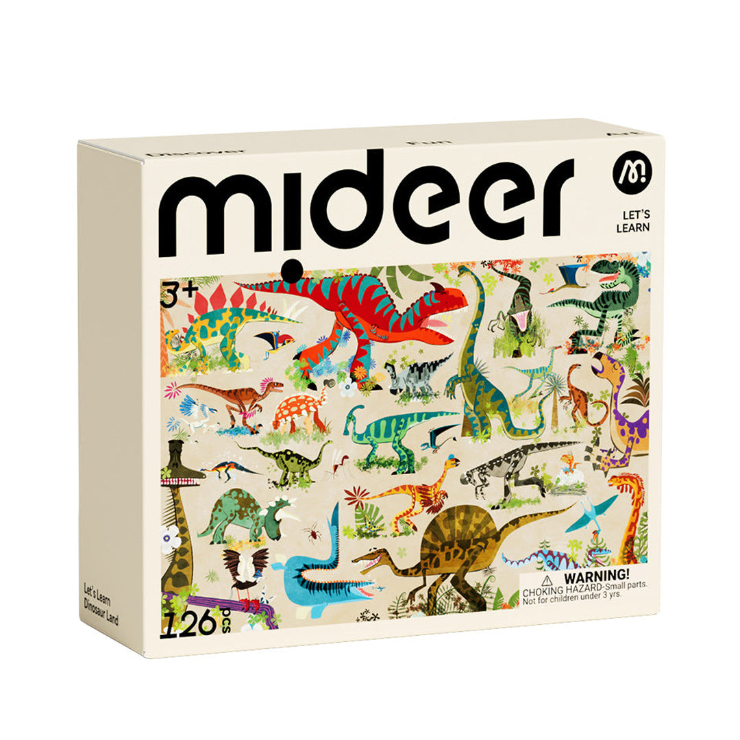 Let's Learn Puzzle: Dino Land 126P