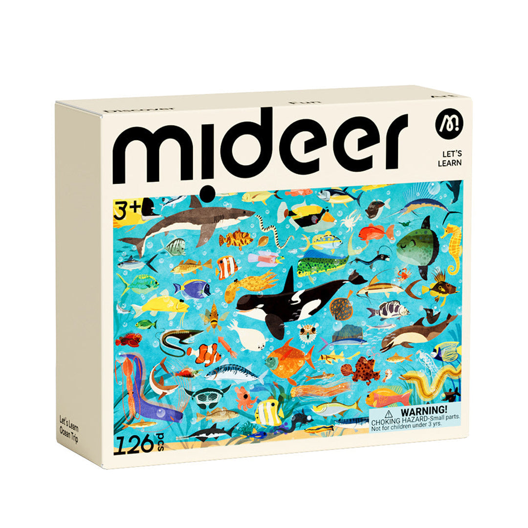 Let's Learn Puzzle: Ocean Trip 126P