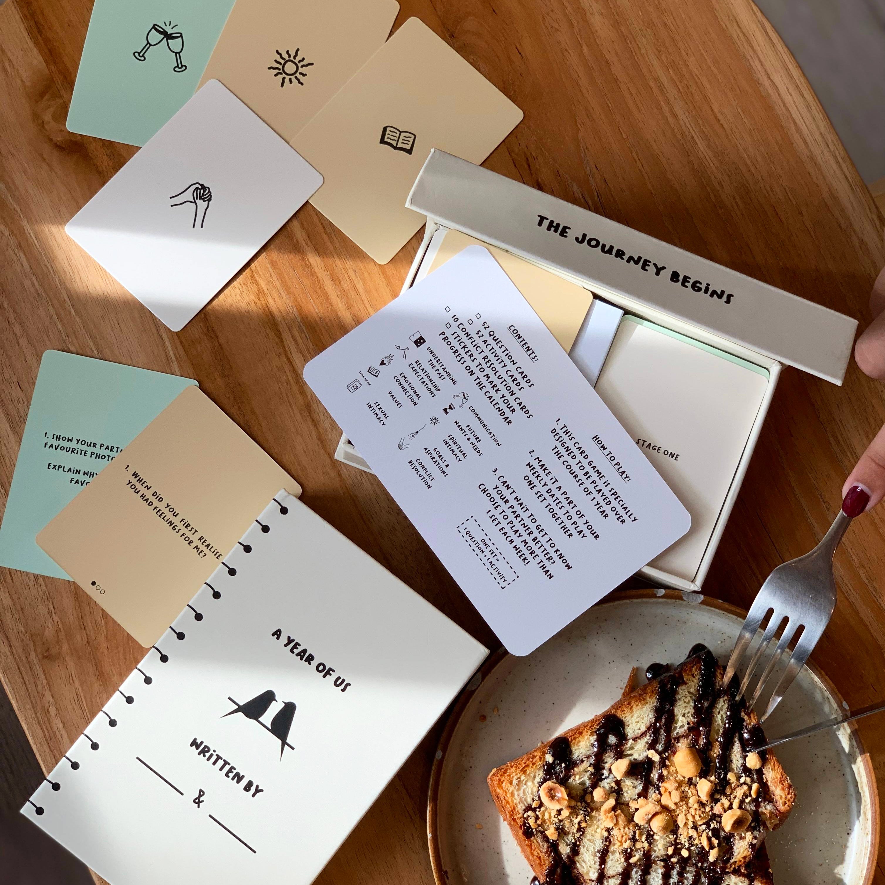 A Year of Us - Couples Card Game