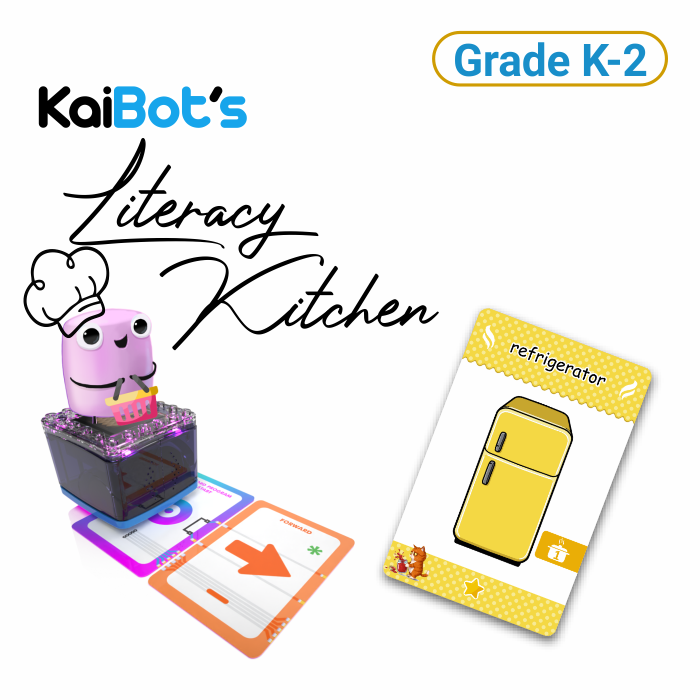 KaiBot Literacy Kitchen (Age 5 to 9)