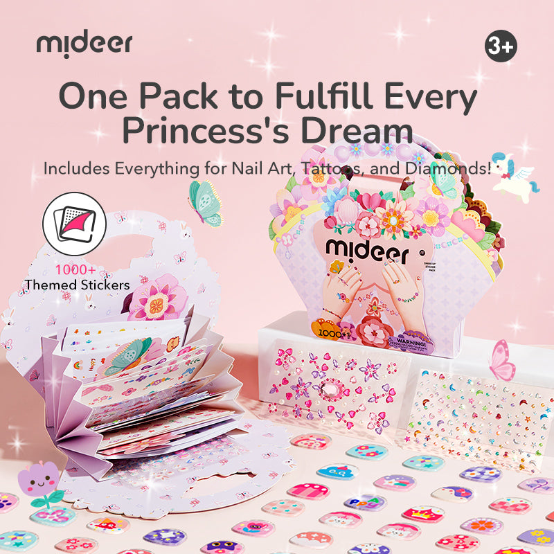 Garden Fairy Dress Up Sticker Pack 1000+P