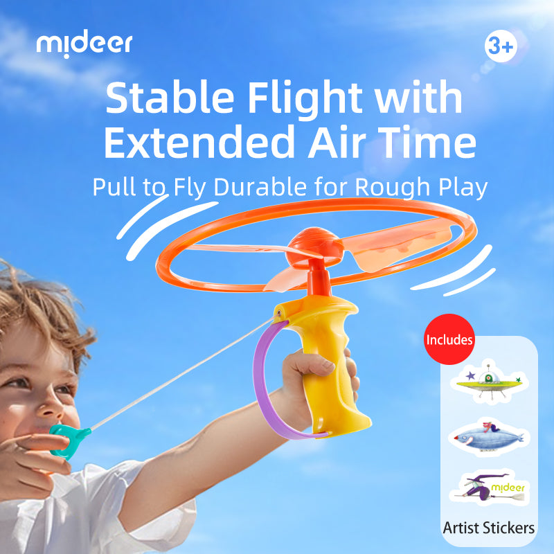 Flying Disc Launcher Toy - Flying Propeller