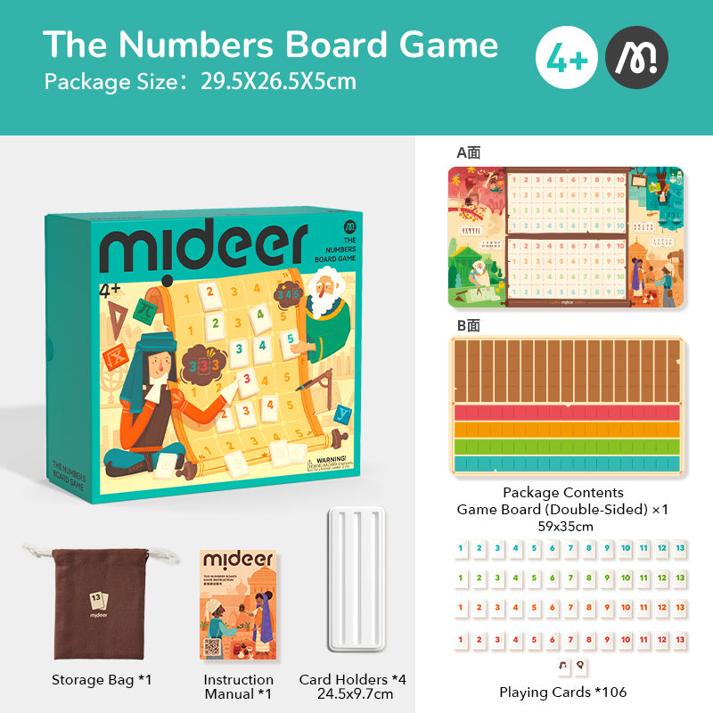 The Numbers Board Game