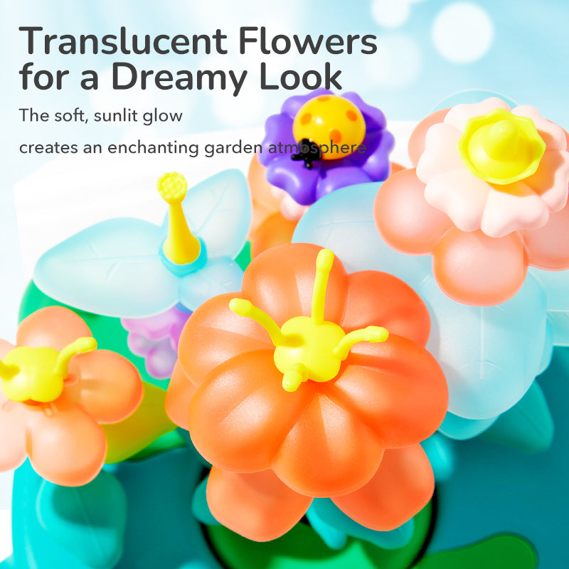 Rotating Garden Puzzle Blocks