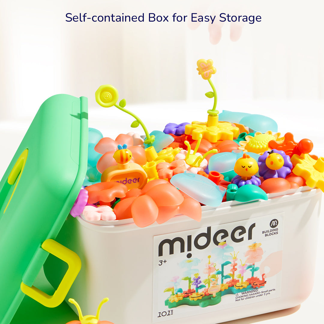 Rotating Garden Puzzle Blocks