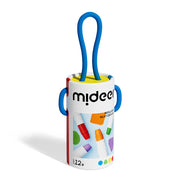 Vibrant & Safe Silky Quick-Dry Crayons - Colourful Bucket