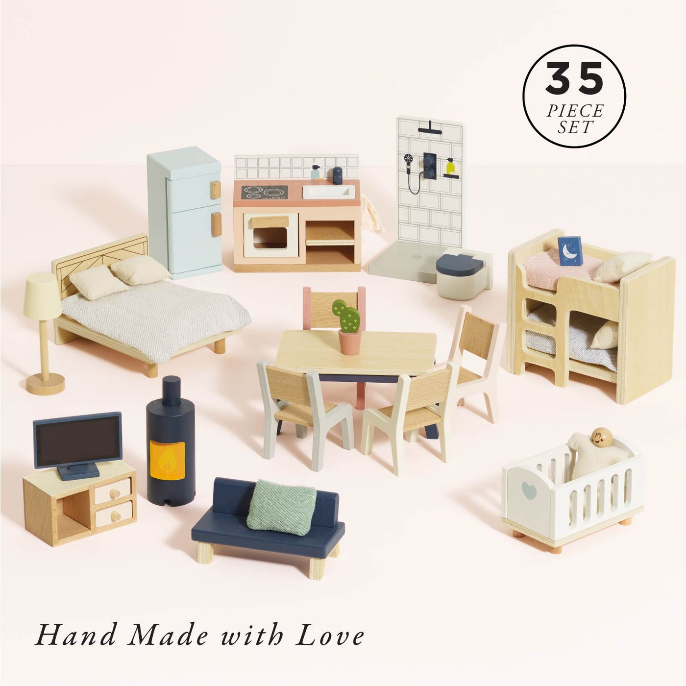 Le Toy Van Complete Dolls house Furniture Set