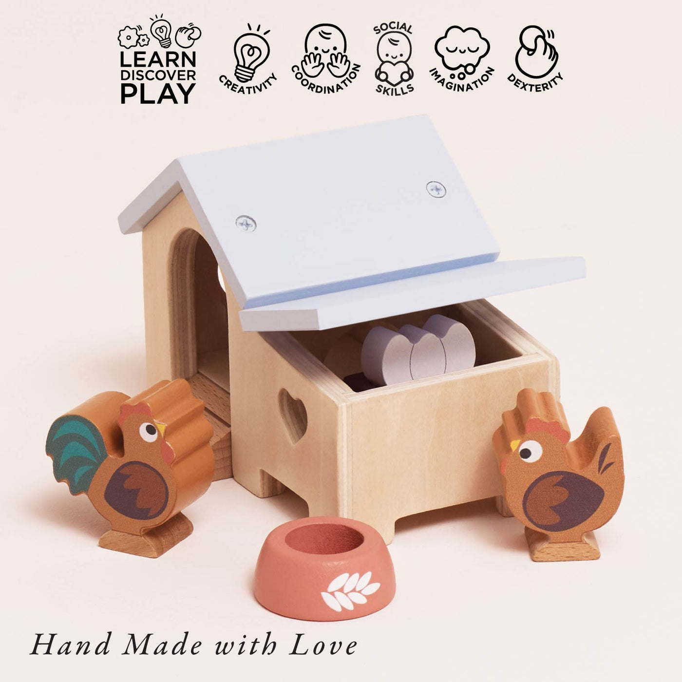 Le Toy Van Chicken Coop Playset