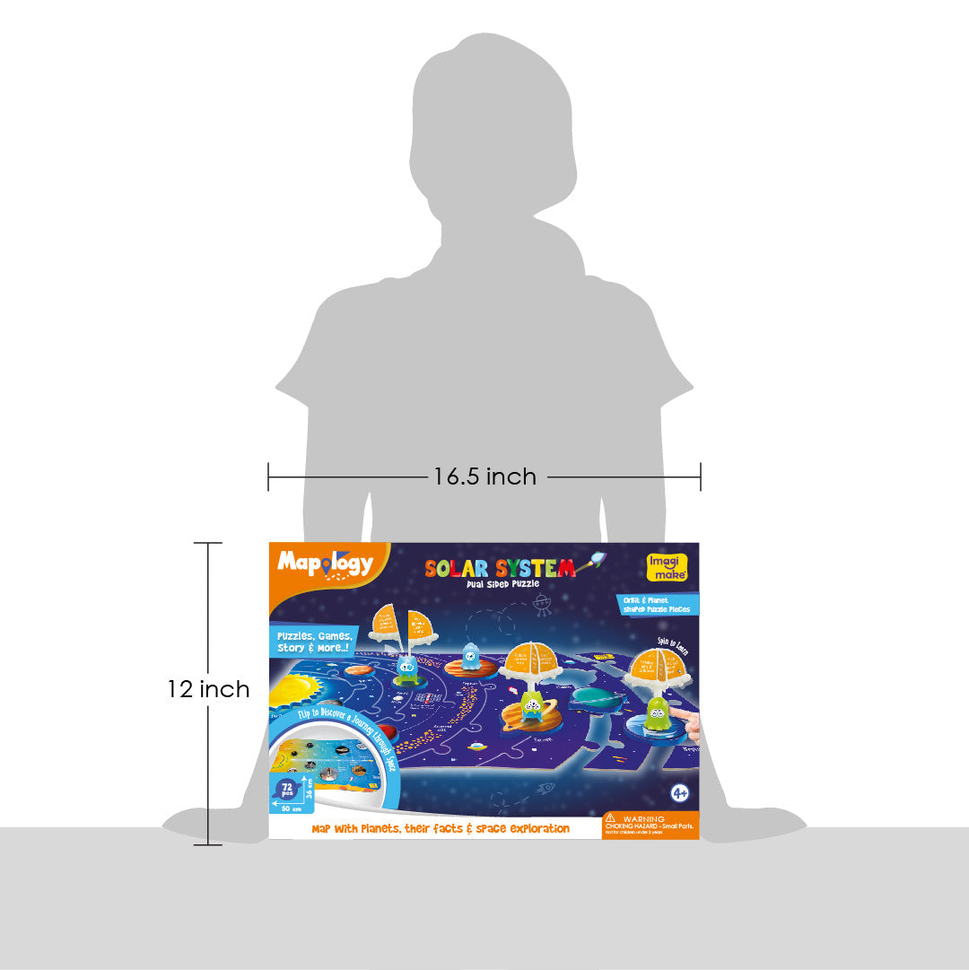 Imagimake Mapology Solar System Puzzle