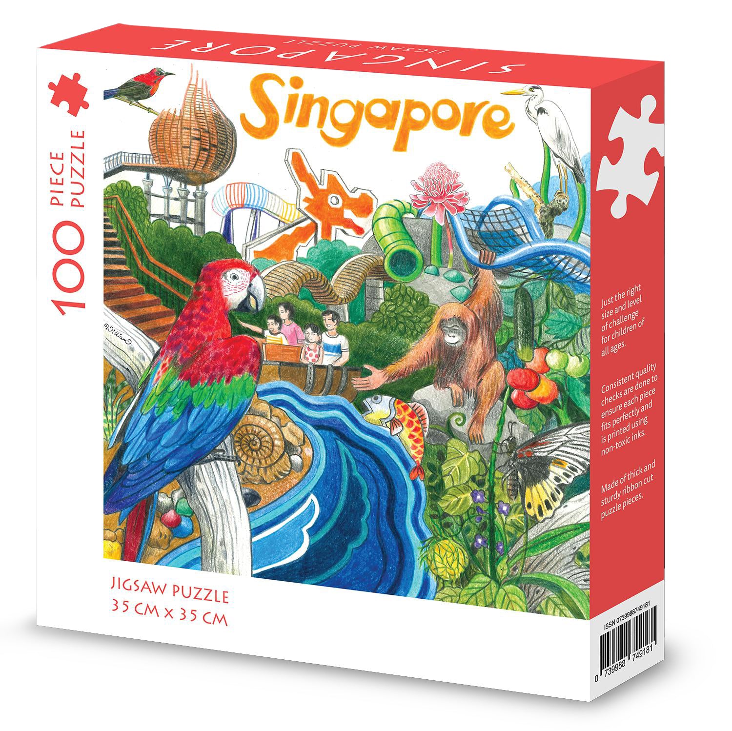 Out & About Nature a 100 Pieces Jigsaw Puzzle