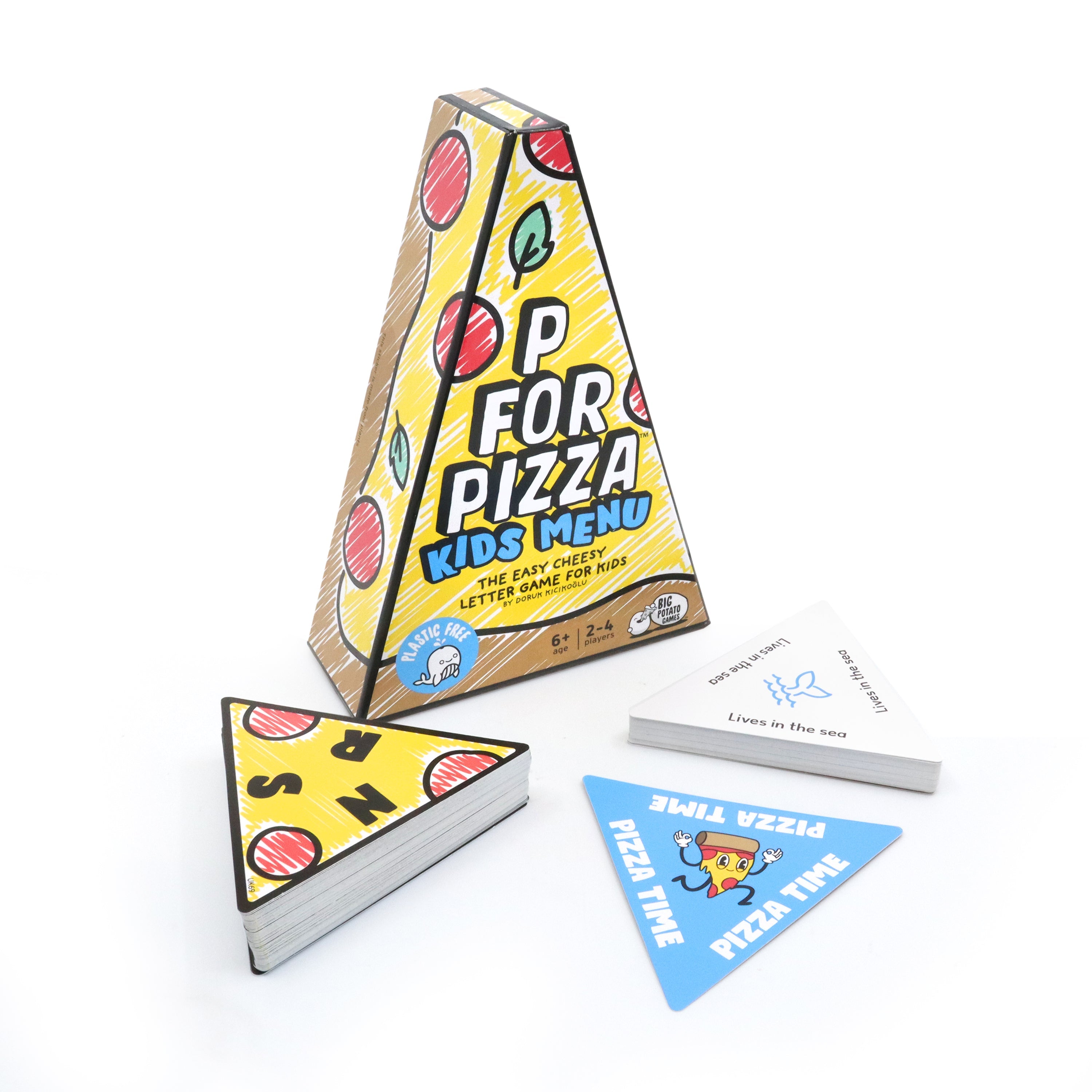 P for Pizza Kids Menu - Easy Cheesy Letter Game