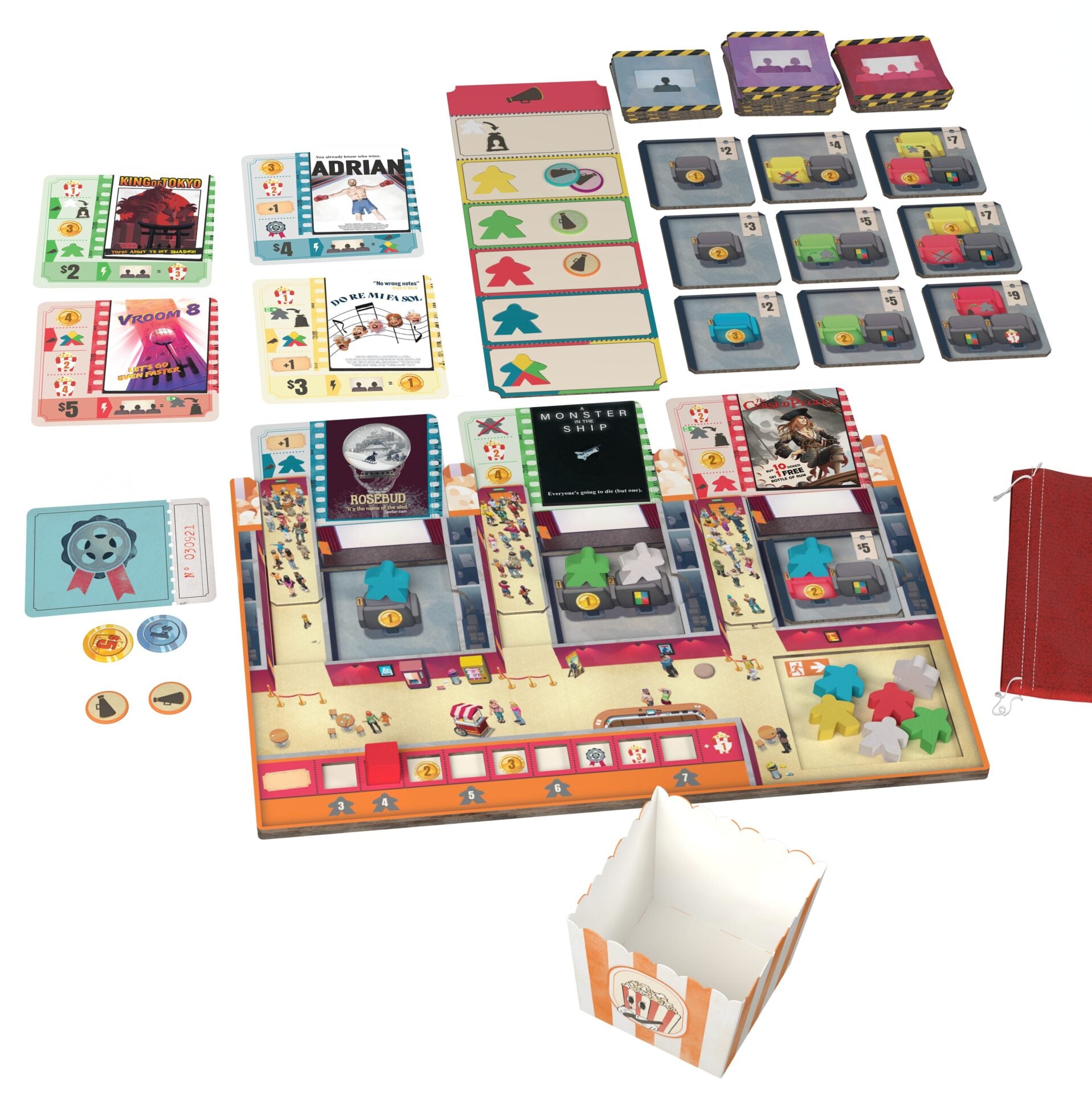 Popcorn Board Game (with Awards Season Promo)