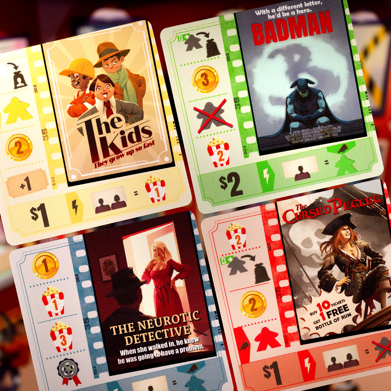 Popcorn Board Game (with Awards Season Promo)