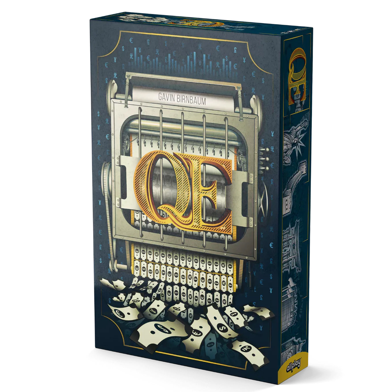 Q.E. (Quantitative Easing) - An Auction Game With Unlimited Funds